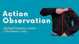 ZippingUnzipping a Jacket Third Person View [upl. by Nerrual]