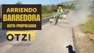 Arriendo Barredora Autopropulsada  OTZI SPA 🇨🇱 [upl. by Bronk]