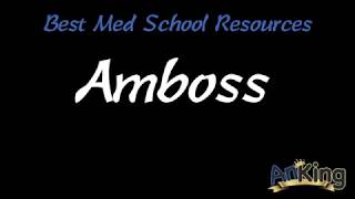 Best Medical School Resources Amboss [upl. by Sapphire]