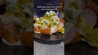 Mofongo relleno de crema camarones [upl. by Nylle]