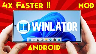 Winlator 80 R2 Frost Mod Android  Review amp Setup Now Supported SnapdragonXElite [upl. by Otrebtuc7]