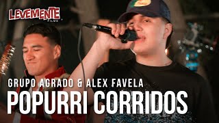 Popurri De Corridos En Vivo  Grupo Agrado Alex Favela [upl. by Argyres929]