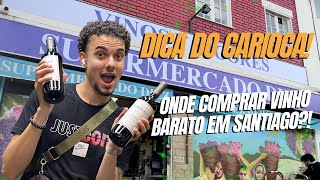 AONDE COMPRAR VINHO BARATO EM SANTIAGO 😨 [upl. by Mak]