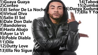 Las Mejores Canciones De Don Omar El Rey [upl. by Initirb]