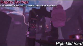 Roblox Flood Escape 2 Community Map Sugary Springs Hard [upl. by Audrit]