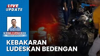 Si Jago Merah Mengamuk Bedengan Pagar Dewa di Bengkulu Hangus Kerugian Rp500 Juta [upl. by Atenik526]