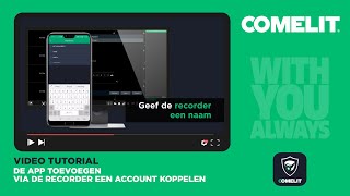 Comelit CCTV app tutorial  De app toevoegen via de recorder en een account koppelen [upl. by Wehttan]