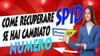 Come Recuperare SPID se hai cambiato Numero o Email [upl. by Myrvyn]