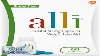 alli Diet Weight Loss Supplement Pills Orlistat 60mg Capsules Starter Pack Non Review [upl. by Antsirhc]