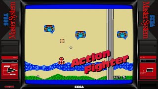 Action Fighter Master System  All Bosses [upl. by Audun]