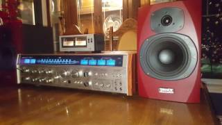 Akai AS980 tannoy revealrealistic apm 200marantz sd 6000vintage audio crazy eugene [upl. by Ettenuahs]