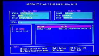 Asus EZ flash 2 Bios Güncelleme Bios Update Rehberidetaylı [upl. by Segal]