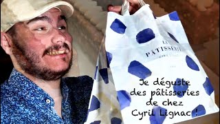 VLOG  Dégustations de pâtisseries De chez Cyril Lignac [upl. by Sarge]