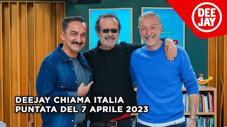 Deejay Chiama Italia  Puntata del 7 aprile 2023  Ospite Rocco Papaleo [upl. by Juditha]