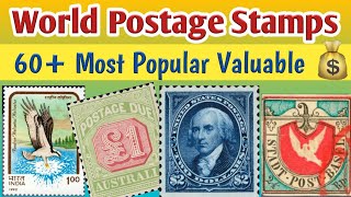 Most Popular Stamps Worldwide  For Advanced Collection  Most Expensive Postage Stamps [upl. by Llenyt]