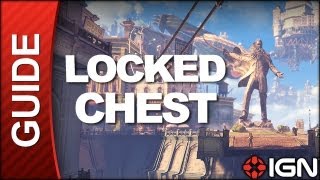 BioShock Infinite  Locked Chest Comstock Center Rooftops [upl. by Olnay]