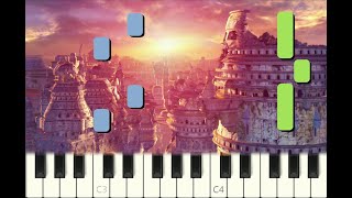 piano tutorial quotTO ZANARKANDquot Final Fantasy X with free sheet music [upl. by Aiynat]