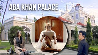 Aga Khan Palace in Pune City [upl. by Ettenotna873]