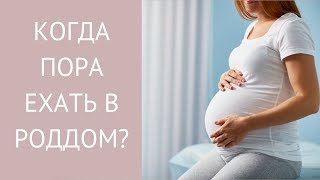 Когда пора ехать в роддом Это важно знать [upl. by Xella952]