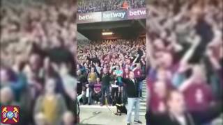 West Ham fans Im forever blowing bubbles [upl. by Arem]