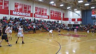 Bedford vs Monroe District girls basketball [upl. by Avictor]