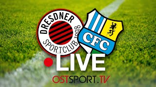 LIVE Dresdner SC vs Chemnitzer FC  Sachsenpokal  OSTSPORTTV [upl. by Agathe]