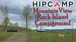 Hipcamp Spot Mountain View Rock Island Campground  Bone Cave TN [upl. by Nosro]