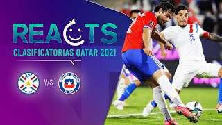 PARAGUAY vs CHILE  Clasificatorias Qatar 2022 🔴 EN VIVO [upl. by Odracir]