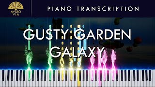 Gusty Garden Galaxy  Piano Transcription [upl. by Xena]