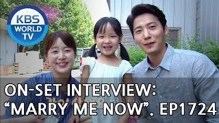 Onset interview with the cast of drama “Marry me Now” Entertainment Weekly20180723 [upl. by Otir989]