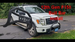 How To Install A Bull Bar On Your F150 [upl. by Hanej]