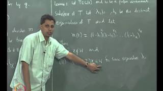 Mod08 Lec30 Invariant Subspaces [upl. by Eenehs687]