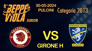 ⚽ TRASTEVERE CALCIO VS ACC FROSINONE PULCINI 2013 BEPPE VIOLA JUNIOR [upl. by Iosep]