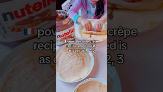 Crêpe recipe as easy as 1 2 3 [upl. by Zellner740]