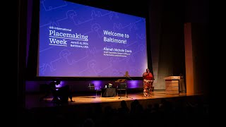 Live Stream  4th International Placemaking Week [upl. by Schargel]