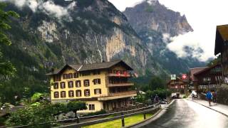 Most beautiful places to see  MurrenGimmelwald and Lauterbrunnen Switzerland [upl. by Adlesirhc548]