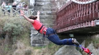 Kawarau Bridge Bungy Jump Queenstown  Living a Kiwi Life  Ep 15 [upl. by Soraya308]