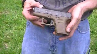 Glock 27 with Lone Wolf 9mm Conversion Barrel [upl. by Okram845]