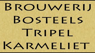 Beer Review №311  PerfectDraft  Belgium  Brouwerij Bosteels  Tripel Karmeliet [upl. by Soma825]