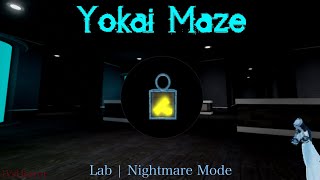 Roblox Yokai Maze  Lab  Nightmare Mode [upl. by Weissman]