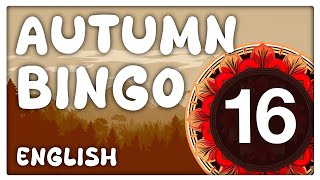 Autumn Themed 90Ball Bingo Game  16 [upl. by Eckblad]