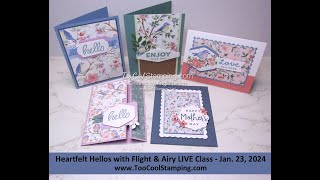 Heartfelt Hellos with Flight amp Airy LIVE Class Replay [upl. by Vi461]