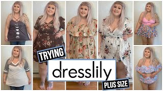 DressLily Plus Size Clothing Haul Summer 2020 [upl. by Ydrah29]