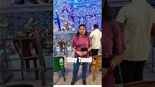 😌😌 ytshortsindia minivlog pandal pujo durgapujmaa navratri love songbollywood shortsfeed [upl. by Rodd]