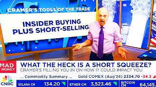 Cramer On GameStop Short Selling Short Squeezes  GME Update [upl. by Nniw]