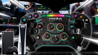 Upgrade no Cockpit de Corrida Logitech vs Fanatec vs MOZA  Qual é o Melhor E para os consoles [upl. by Bria]