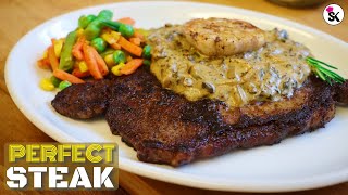 Steak Recipe  How to Cook Sirloin Steak with Garlic and Butter  Easy amp Perfect Steak Dinner [upl. by Iznik]