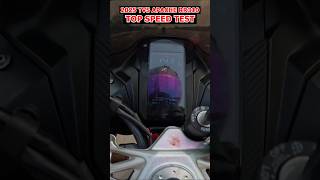 2025 Tvs Apache RR310 Top Speed Test automobile motorcycle [upl. by Rosalia537]