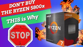 DONT BUY the AMD Ryzen 7 5800x THIS is why running EXTREMELY HOT [upl. by Phalan]