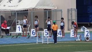 2019 第35回 名桜大学記録会 中学女子100ｍ 3組 [upl. by Meghan283]